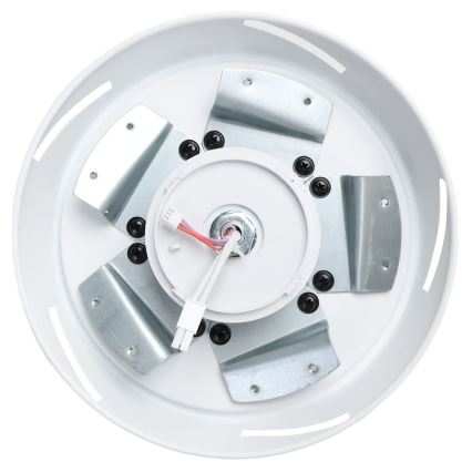 Aigostar - LED prigušiva plafonski ventilator LED/20W/230V 2700-6500K 132cm bela/bež + daljinski upravljač