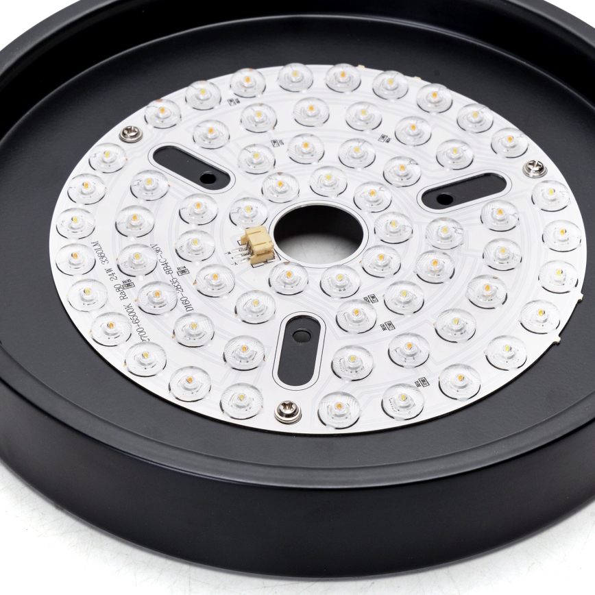Aigostar - LED prigušiva plafonski ventilator LED/24W/230V 2700-6500K 165cm crna + daljinski upravljač