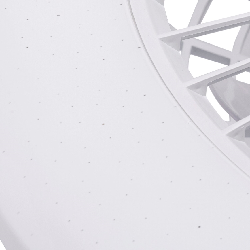 Aigostar - LED prigušiva stropni ventilator LED/40W/230V 2700-6500K preč. 49 cm + daljinski upravljač bela