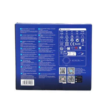 Aigostar - MESH LED ugradno stropno svetlo sa prigušivačem LED/15W/230V 2700-6500K pr. 17 cm