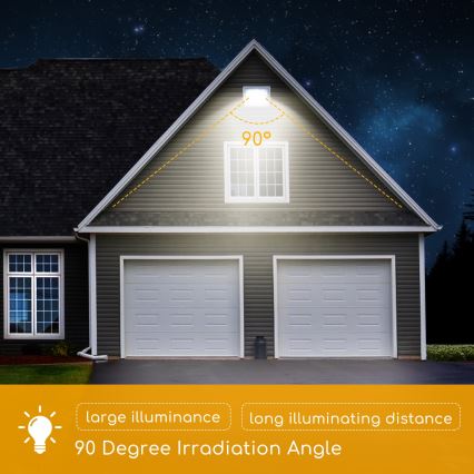 Aigostar - LED reflektor LED/100W/230V siva 4000K IP65