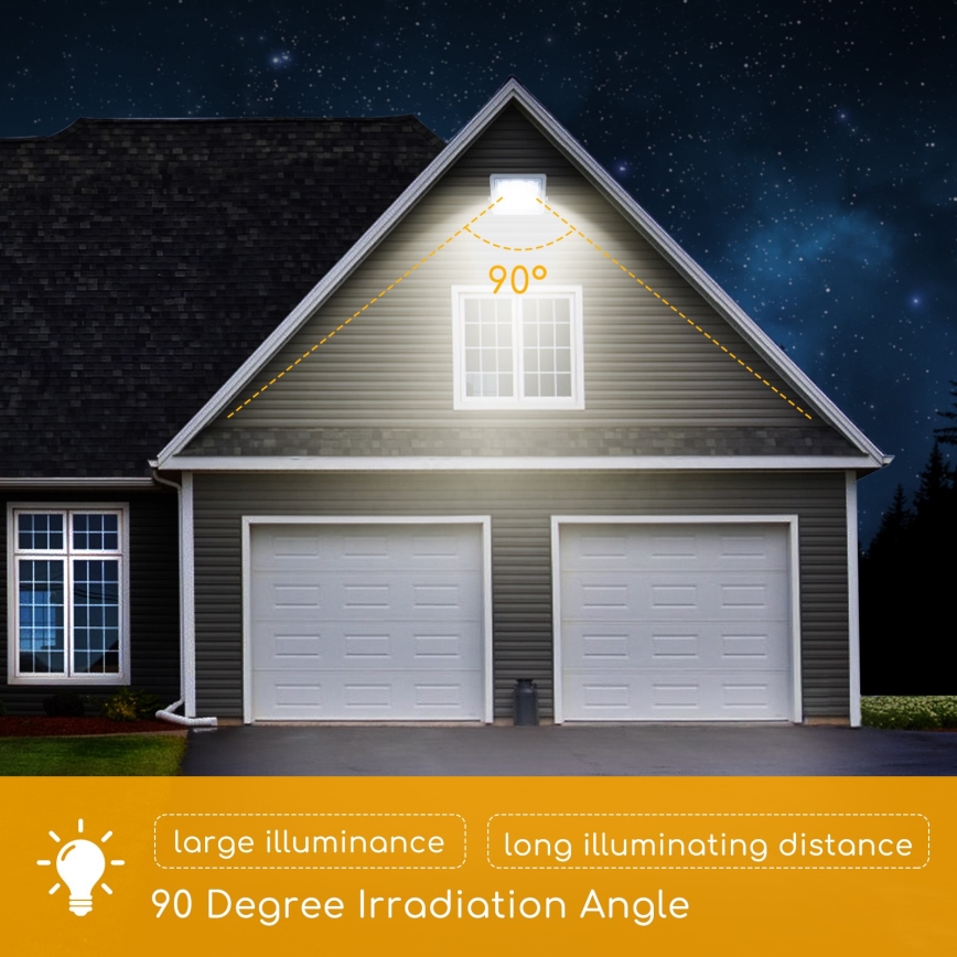 Aigostar - LED reflektor LED/100W/230V siva 4000K IP65