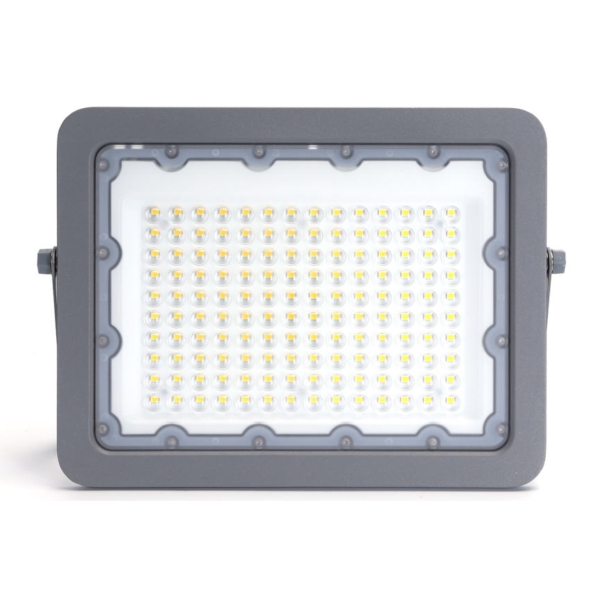 Aigostar - LED reflektor LED/100W/230V siva 4000K IP65
