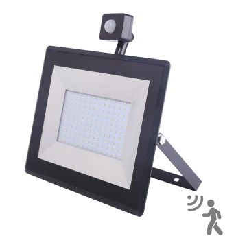 Aigostar - LED reflektor sa senzorom LED/100W/230V IP65 crna