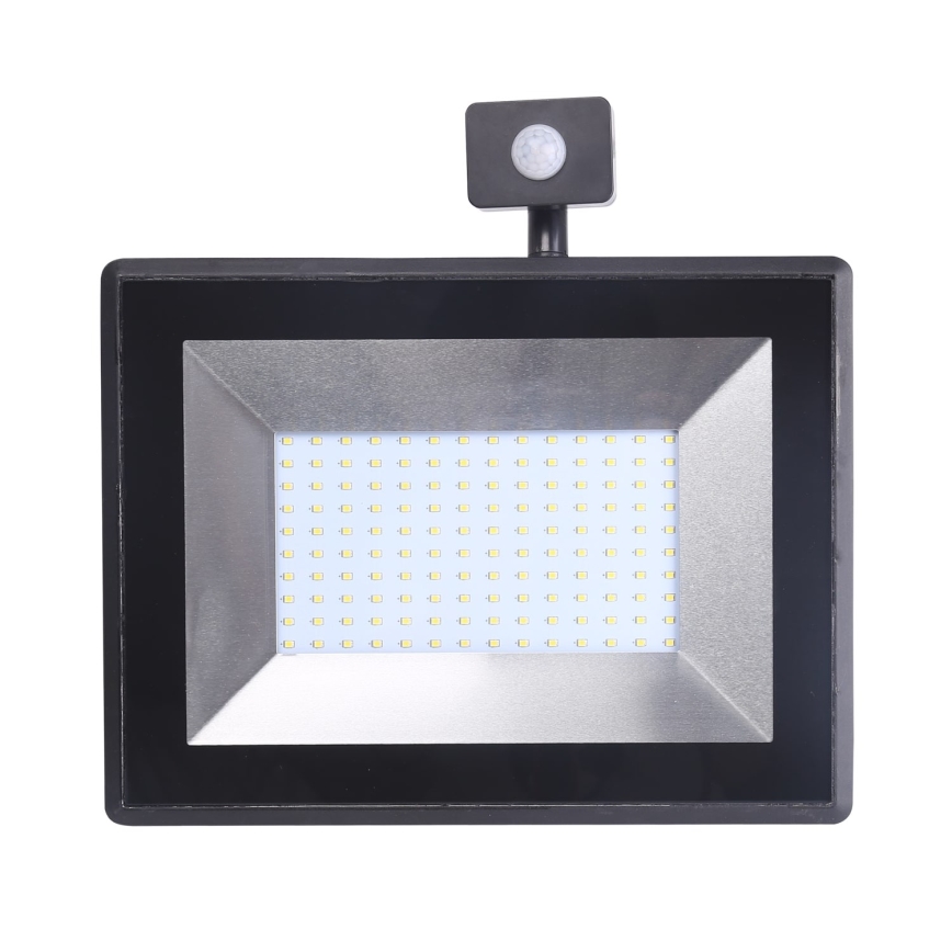 Aigostar - LED reflektor sa senzorom LED/100W/230V IP65 crna