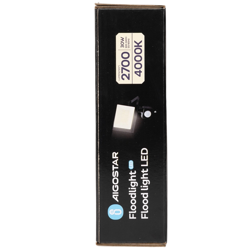 Aigostar - LED reflektor sa senzorom LED/30W/230V 4000K IP65