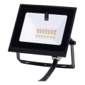 Aigostar - LED RGB prigušiva reflektor LED/20W/230V IP65 + daljinski upravljač