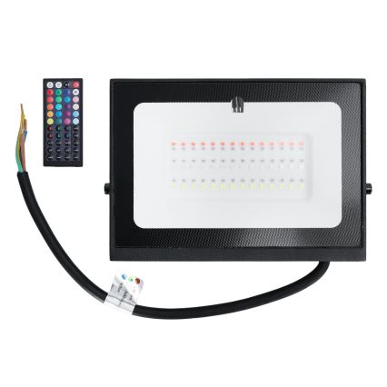 Aigostar - LED RGB prigušiva reflektor LED/30W/230V IP65 + daljinski upravljač