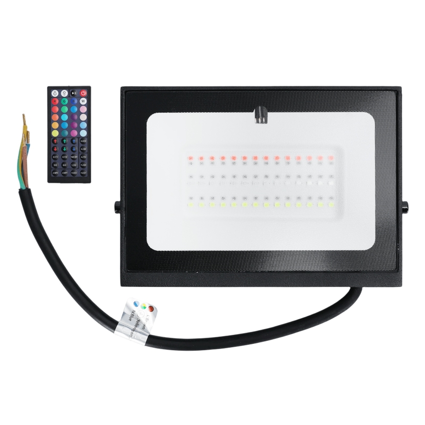 Aigostar - LED RGB prigušiva reflektor LED/30W/230V IP65 + daljinski upravljač