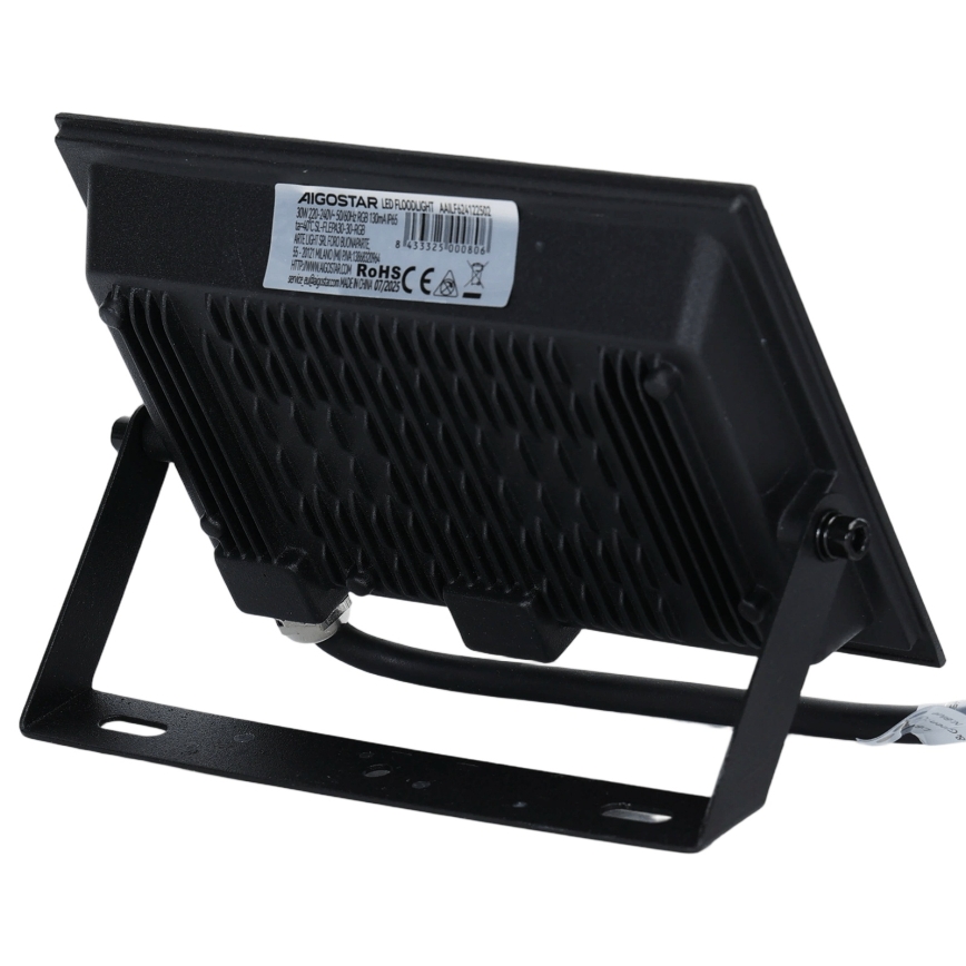 Aigostar - LED RGB prigušiva reflektor LED/30W/230V IP65 + daljinski upravljač