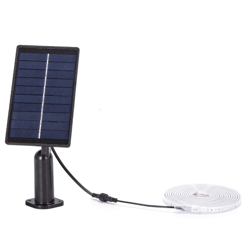 Aigostar - LED RGB prigušiva solarna traka LED/1,6W/3,2V 3+2m IP65 1800 mAh + daljinski upravljač