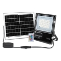 Aigostar - LED RGB prigušiva solarni reflektor LED/150W/3,2V IP66 12000 mAh + daljinski upravljač