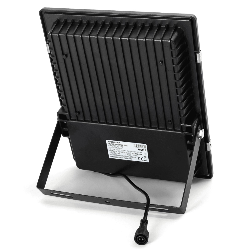 Aigostar - LED RGB prigušiva solarni reflektor LED/150W/3,2V IP66 12000 mAh + daljinski upravljač