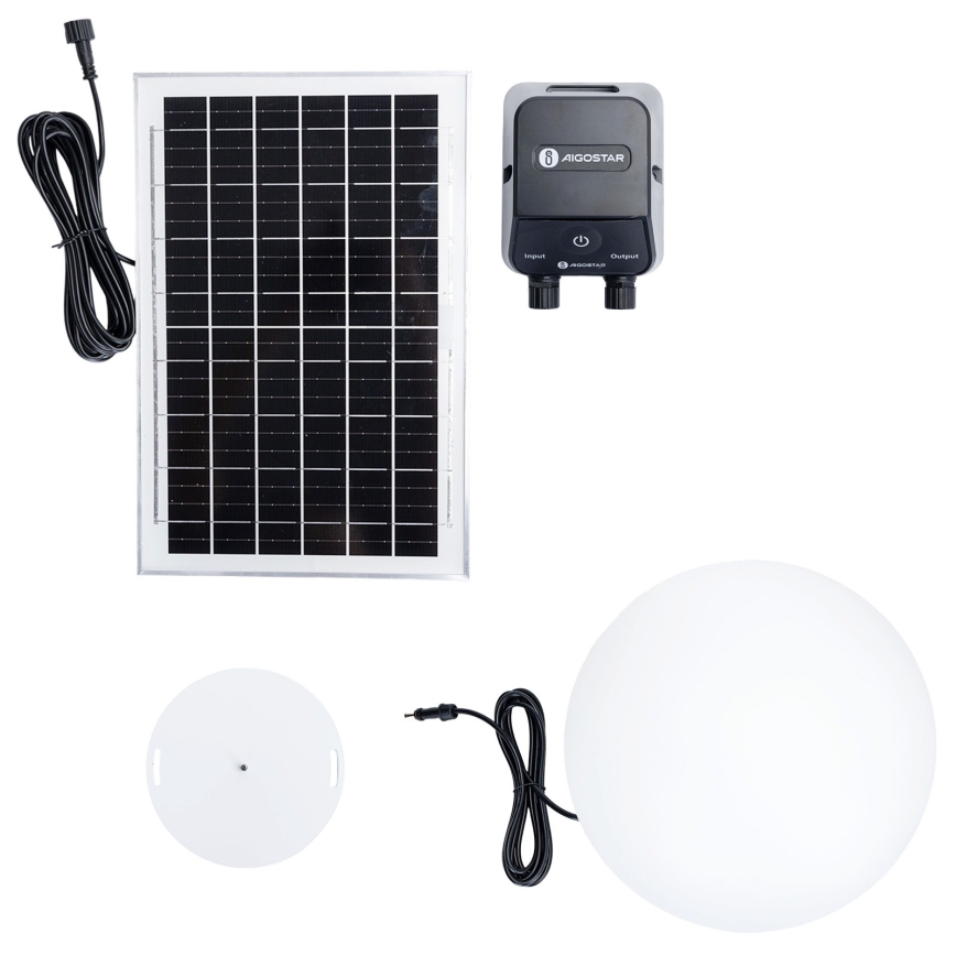 Aigostar - LED RGBW prigušiva spoljašnja lampa MESH LED/35W/3,7V 4000mAh 2700-6500K IP65 prečnik 50 cm + daljinski upravljač