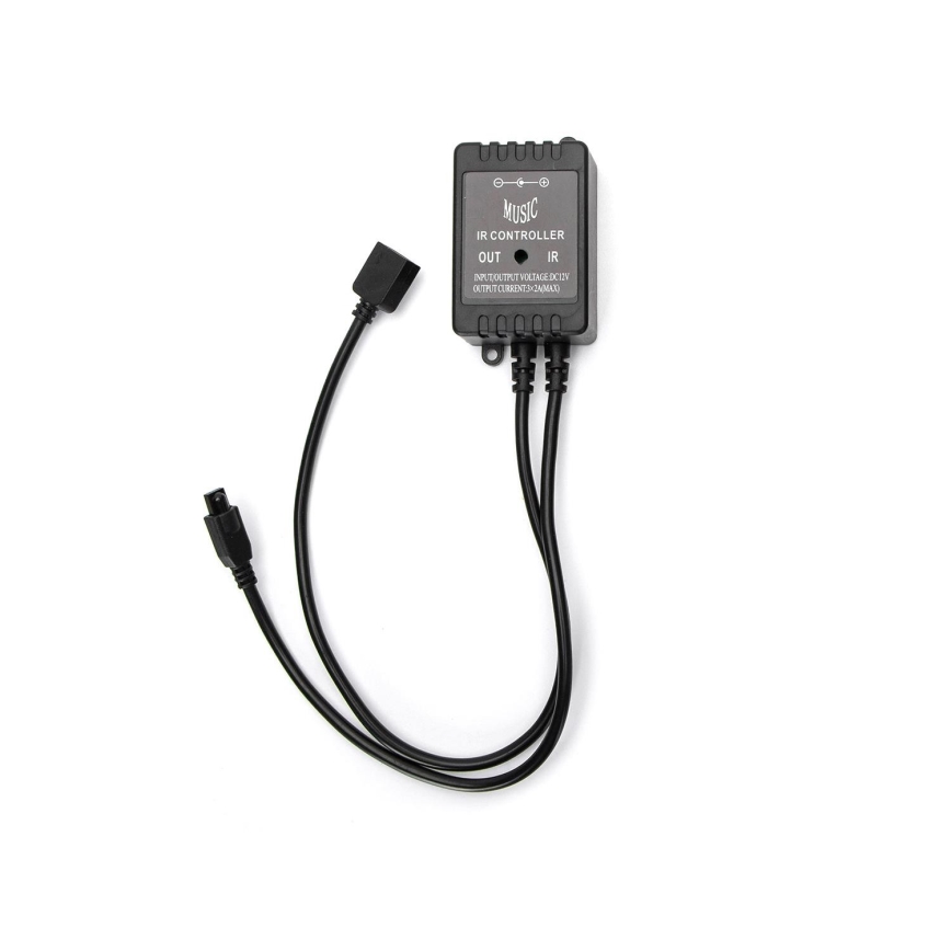 Aigostar - RGB LED prigušiva spoljašnja traka 3m LED/24W/12/230V IP65 + daljinski upravljač