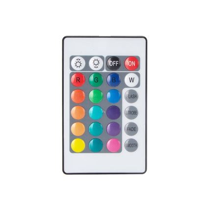 Aigostar - LED RGB prigušiva traka 5m LED/24W/12/230V IP65 + daljinski upravljač