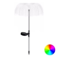 Aigostar - LED RGB solarna dekorativna lampa LED/0,03W/1,2V 300 mAh 70cm IP44