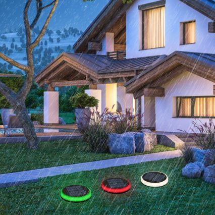 Aigostar - LED RGB solarna svetiljka LED/0,6W/3,7V IP65