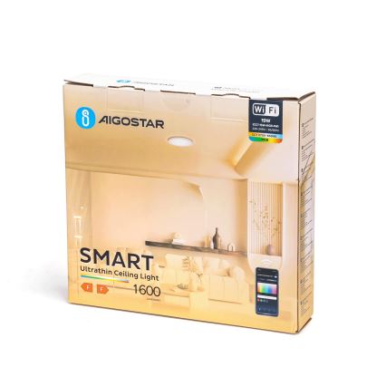 Aigostar - LED RGBW prigušiva plafonska svetiljka LED/19W/230V 2700-6500K Wi-Fi