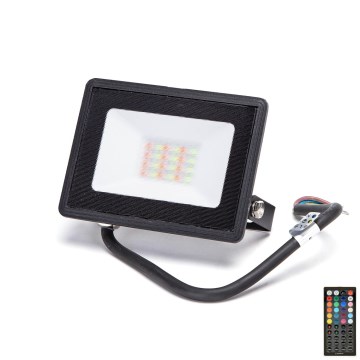 Aigostar - LED RGBW prigušiva reflektor LED/20W/230V IP65 + daljinski upravljač