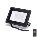 Aigostar - LED RGBW prigušiva reflektor LED/30W/230V IP65 + daljinski upravljač
