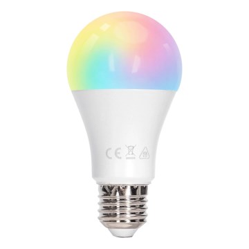 Aigostar - LED RGBW prigušiva sijalica E27/12W/230V 3000K + daljinski upravljač