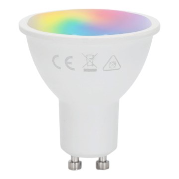 Aigostar - LED RGBW prigušiva sijalica GU10/6W/230V 3000K + daljinski upravljač