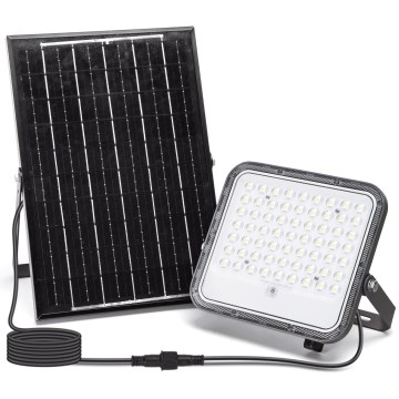 Aigostar - LED RGBW prigušiva solarni reflektor LED/100W/3,4V IP66 8000 mAh + daljinski upravljač