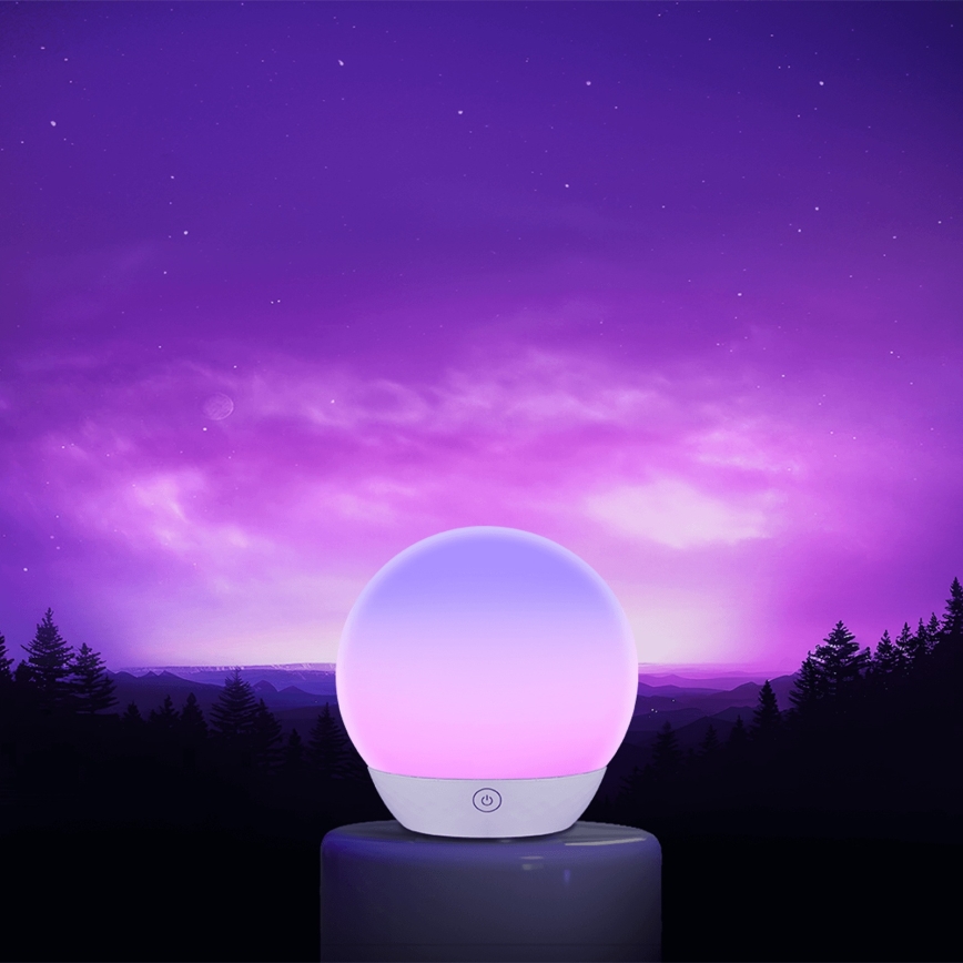 Aigostar - LED RGBW prigušiva stona lampa LED/5,5W/5V Wi-Fi + daljinsko upravljanje