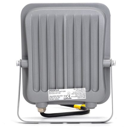 Aigostar - LED RGBW prigušiva reflektor MESH Smart LED/30W/230V 6500K IP65 + daljinski upravljač