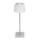 Aigostar - LED RGBW spoljna prigušiva punjiva stona lampa LED/4W/5V 3600mAh bela/matni hrom IP54