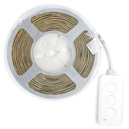 Aigostar - LED RGBW prigušiva traka 5 m MESH Smart LED/24W/230V 2700-6500K + daljinski upravljač