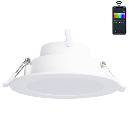 Aigostar - LED RGBW prigušiva kupatilska ugradna plafonska svetiljka MESH Smart LED/6W/230V 2700-6500K IP44