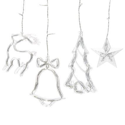 Aigostar - LED RGBY vanjski niz 120xLED/8 funkcija 3x0,6m IP44 višebojno + daljinski upravljač