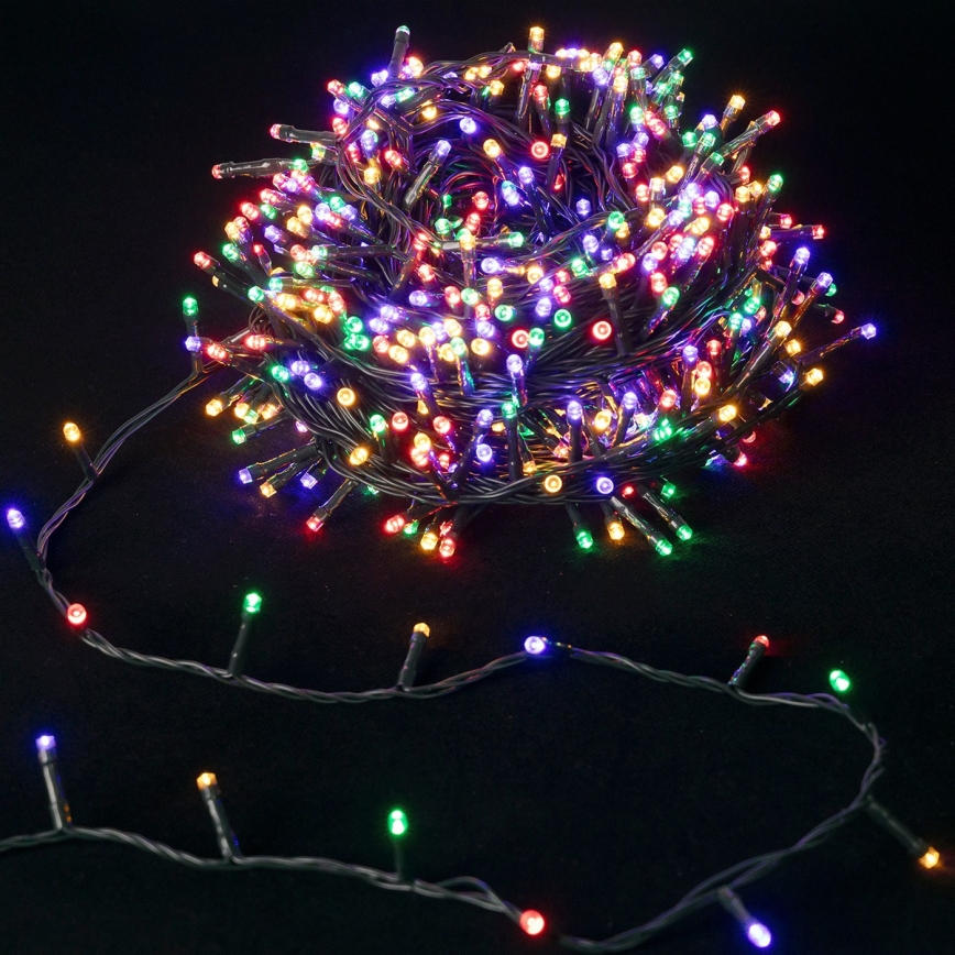 Aigostar - LED spoljašnji božićni lanac 300xLED 30 m IP44 višebojan