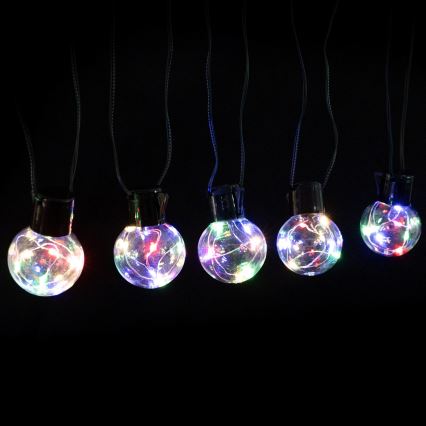 Aigostar - LED spoljašnji dekorativni niz 160xLED 10m IP44 višebojno