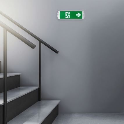 Aigostar - LED sigurnosno svetlo IZLAZ U NUŽDI LED/4W/230V IP65 6500K 600mAh