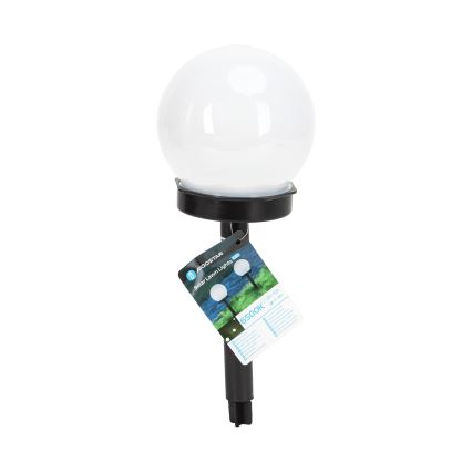 Aigostar - LED Solarna lampa LED/0,006W/1,2V 33cm 40 mAh crna 6500K IP44