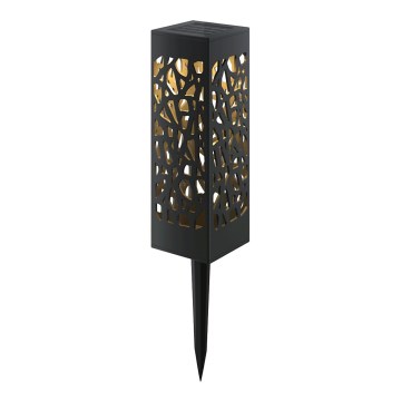 Aigostar - LED solarna lampa LED/0,006W/1,2V 28,5cm crna 2700K IP44 100 mAh