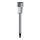 Aigostar - LED solarna lampa LED/0,006W/1,2V 29,5 cm 40 mAh mat hrom 6500K IP44