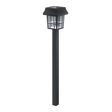 Aigostar - LED solarna lampa LED/0,006W/1,2V 32 cm 40 mAh crna 6500K IP44