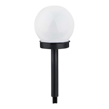 Aigostar - LED Solarna lampa LED/0,006W/1,2V 33cm 40 mAh crna 6500K IP44