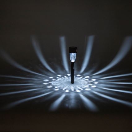 Aigostar - LED solarna lampa LED/0,006W/1,2V 40 mAh 6500K IP44 29,7 cm