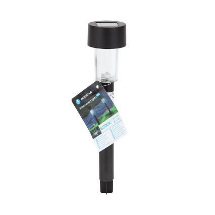 Aigostar - LED solarna lampa LED/0,006W/1,2V 40mAh 6500K IP44 29,5 cm