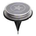Aigostar - LED Solarna lampa LED/0,6W/5,5V 24,5 cm 500 mAh 3200K IP66 crna