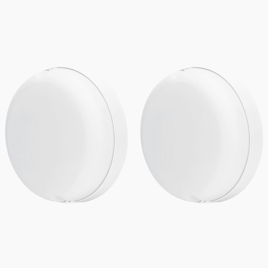 Aigostar - LED solarno svetlo 2xLED/35W/12V 6000 mAh 6500K prečnik 16,8 cm + daljinsko upravljanje