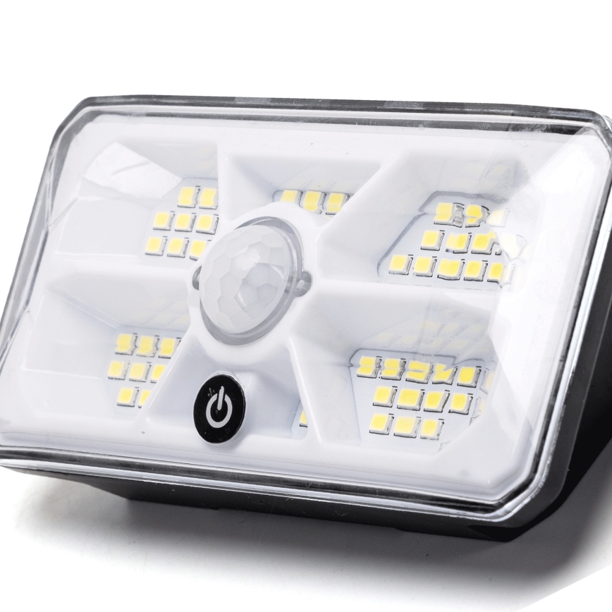 Aigostar - LED solarno svetlo sa senzorom LED/3,7V 6500K 500 mAh IP65 crno