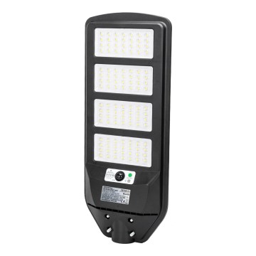 Aigostar - LED solarna ulična lampa sa senzorom LED/200W/3,2V 12000mAh IP65 6500K + daljinski upravljač