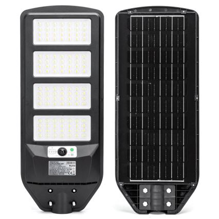 Aigostar - LED solarna ulična lampa sa senzorom LED/200W/3,2V 12000mAh IP65 6500K + daljinski upravljač