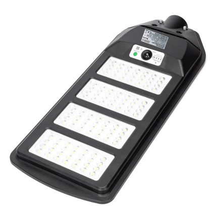Aigostar - LED solarna ulična lampa sa senzorom LED/200W/3,2V 12000mAh IP65 6500K + daljinski upravljač